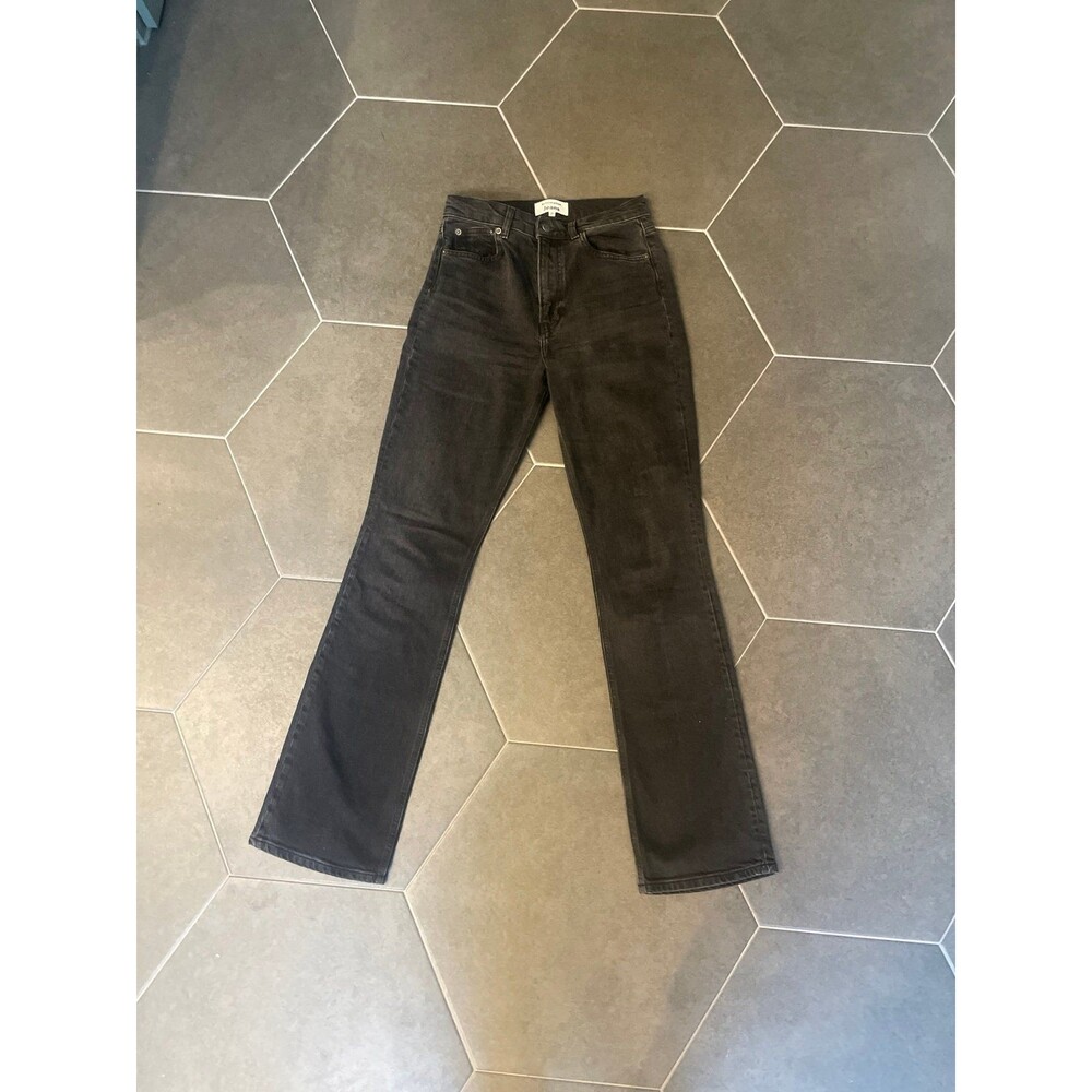 Reformation Black Boot Cut Jeans